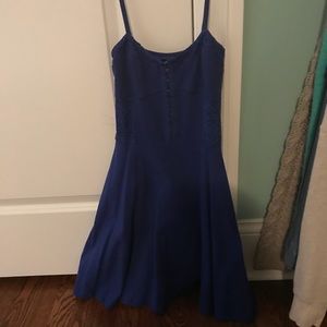 Blue dress